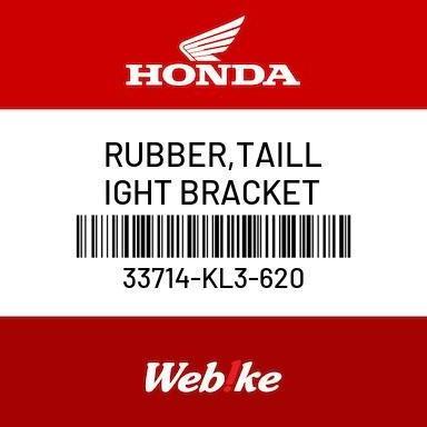RUBBER, TAILLIGHT BRACKET 33714-KL3-620 MSX125 GROM OEM part Honda