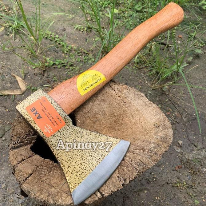 Carl Schlieper Kapak Kayu Brand Carl Schlieper Original Gagang Kayu - Kampak Serbaguna High Quality 