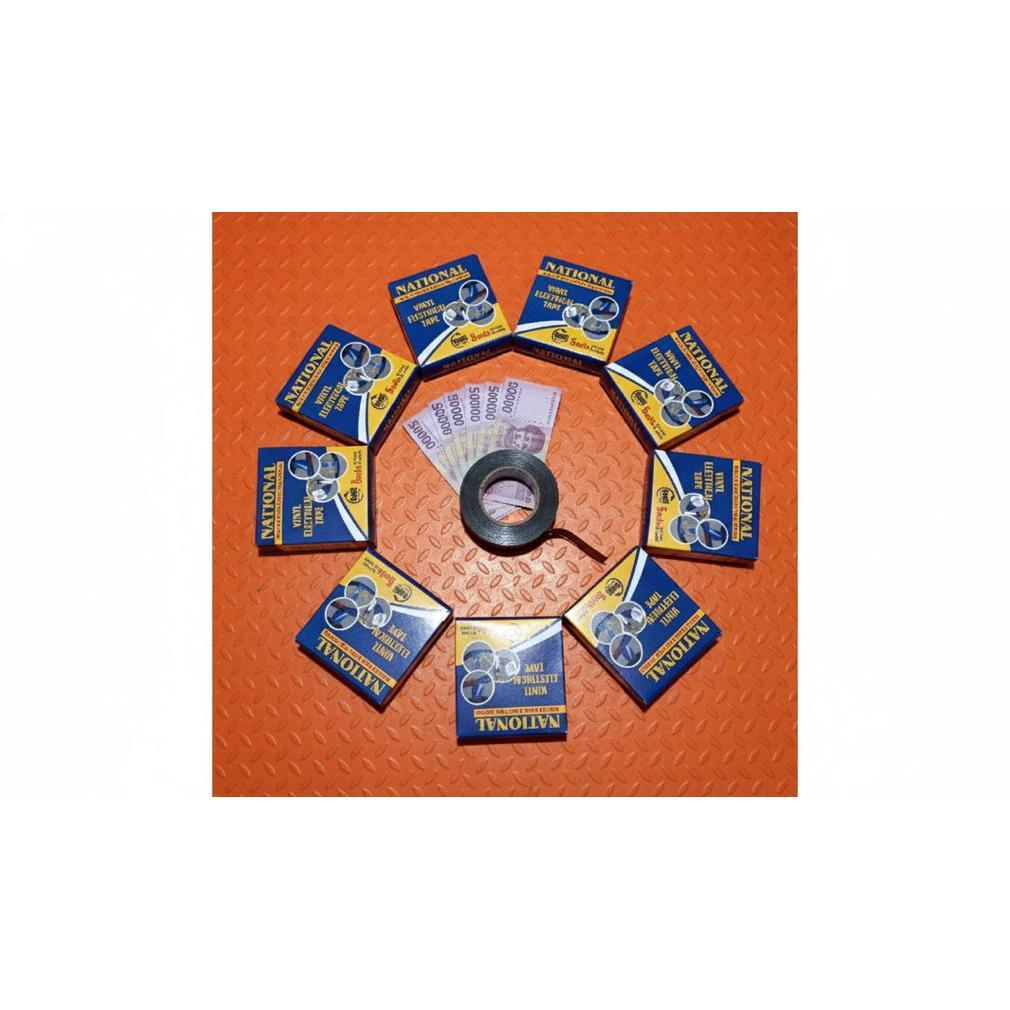Promo Hemat 10 Pack Isolasi National - Harga Grosir & Original / Isolasi National Paket 10 Pack - Is