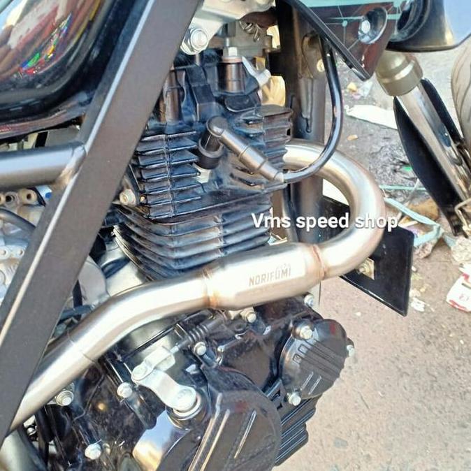knalpot norifumi klx 150 rocket 4 ss/ knalpot klx150 norifumi rocket 4