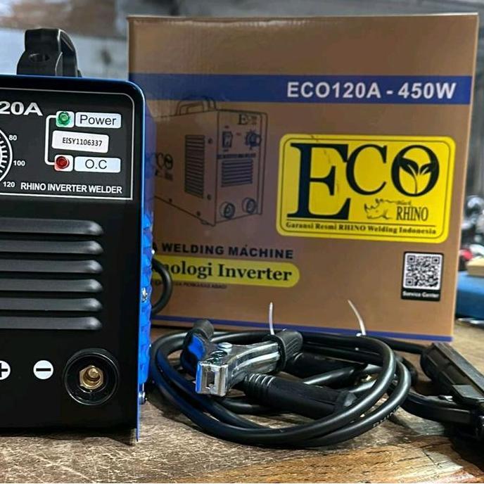 dvm_ Mesin Las Rhino Inverter MMA DC Eco 120 160 200 250 300 400 500 Las Listrik Rhino Original IGBT
