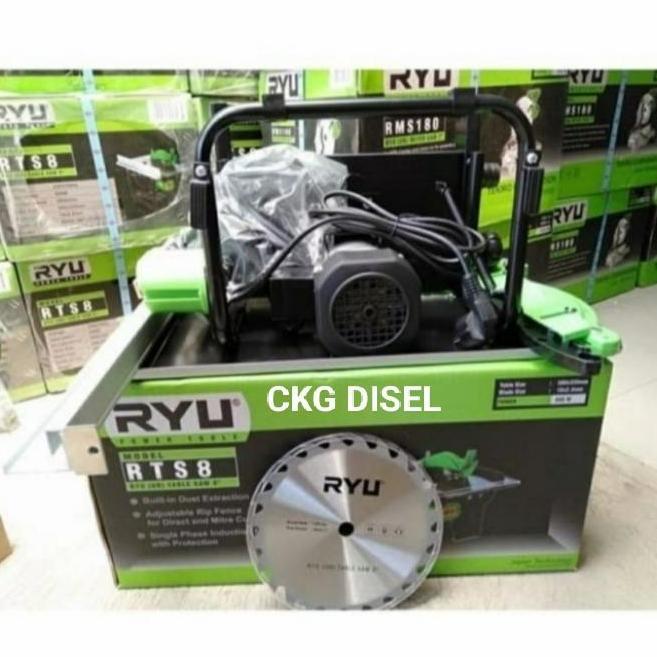 Table Saw Ryu Rts 8 Gergaji Meja
