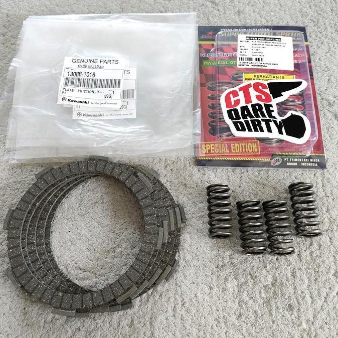 PAKET KAMPAS KOPLING KX85 KX 85 dan PER BRT OTEVA SWEDIA KLX CRF 150