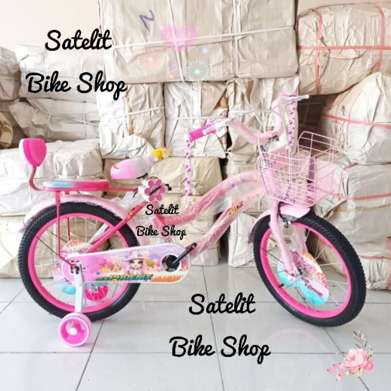 SEPEDA ANAK CEWEK UKURAN 18 POLO TRENDY NEW PHONIEX CENTRUM TANGO MONCHICHI FOSTER VELION ASAGI SEPE