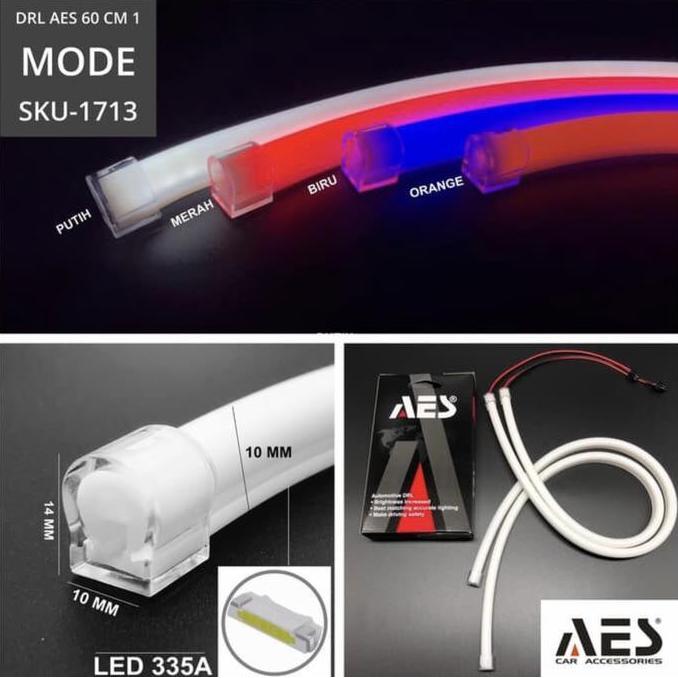 LAMPU DRL AES 60 CM 1 MODE GRADE A AES | ALIS PREMIUM UNIVERS