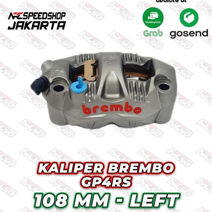 xeruifest- Kaliper Set Brembo Monoblok Kiri Kanan GP4RS 108MM Diskon