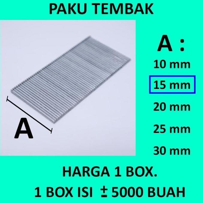 F15 - ISI PAKU TEMBAK ANGIN / STAPLES GUN TYPE PAKU I