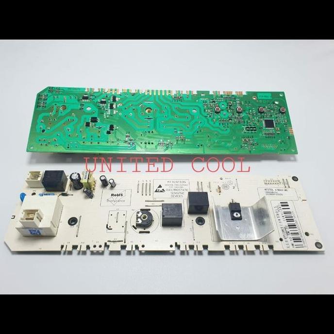 MODUL PCB MESIN CUCI SHARP FRONT LOADING ES-FL 1070S 4 TOMBOL (PMC-121 MUC27