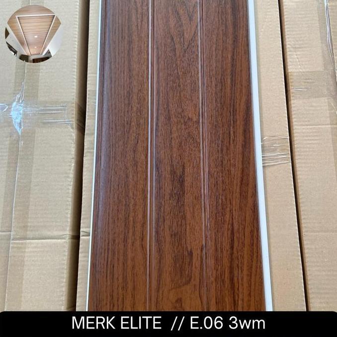 Plafon PVC ELITE Laminate WOOD MOUNTAIN ||  (E.06 3wm)