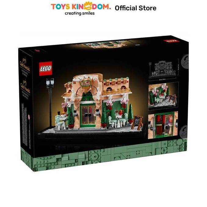 Toys Kingdom LEGO Icons French Cafe Set 1101 pcs 10362 - Mix Kids Toy Toys Block Bricks Set Mainan M