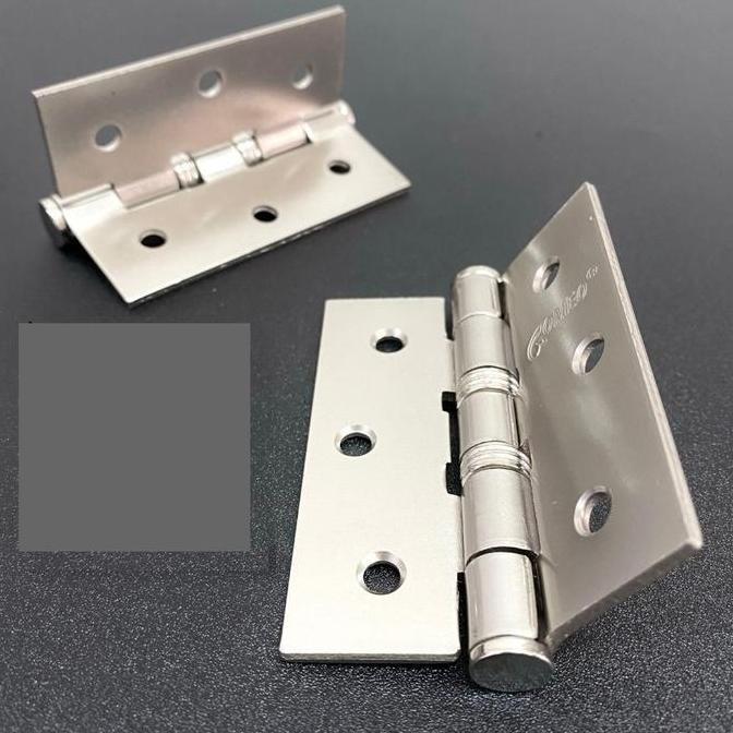 Engsel pintu erdos 3 inch / engsel jendela silver F17