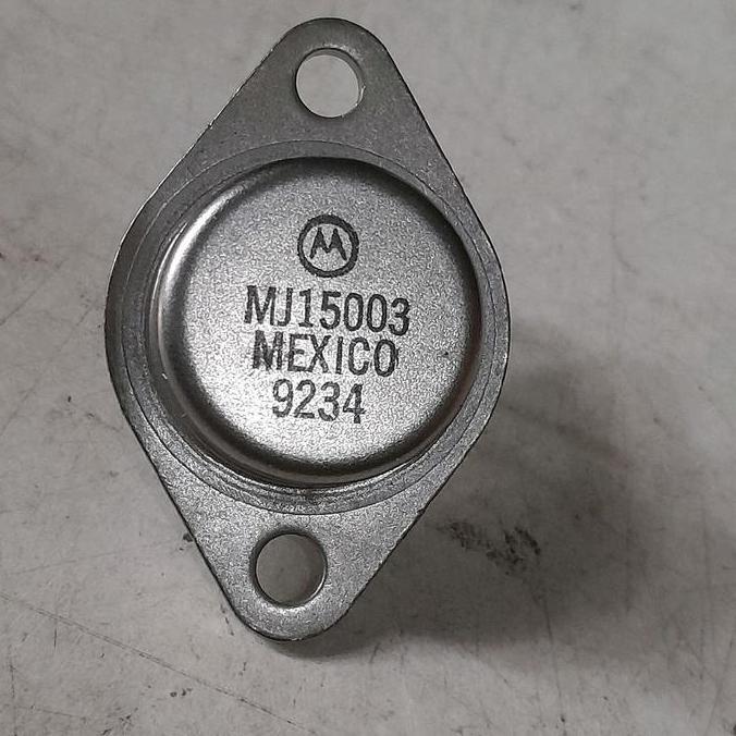 TRANSISTOR MJ15003 MJ 15003 MOTOROLA JADUL NOS BBM27