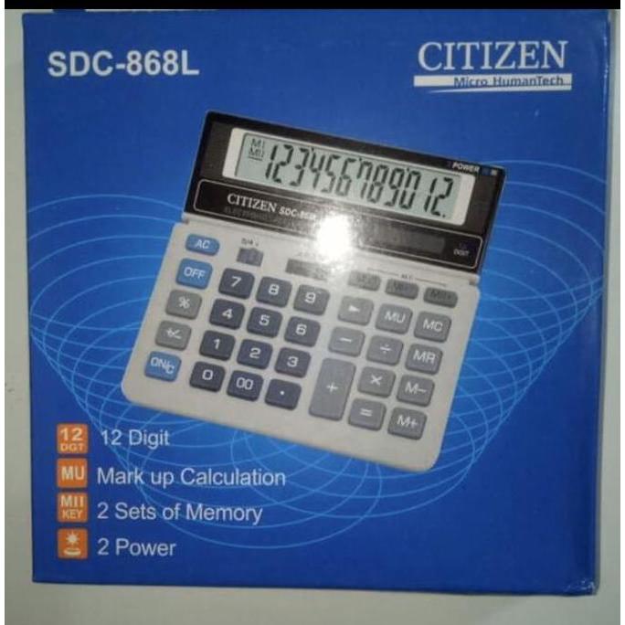 Calculator Citizen SDC-868L