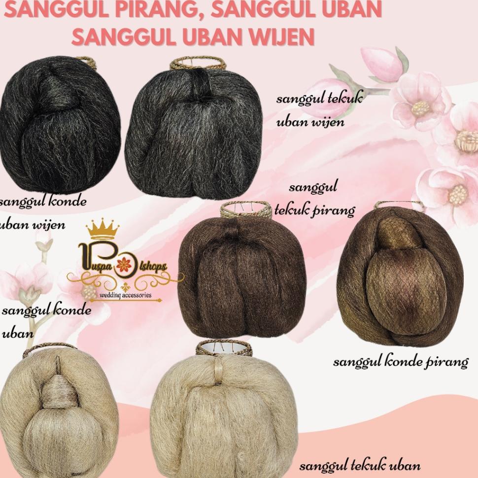 Sanggul Jawa Sanggul Pirang Blonde Sangul Uban