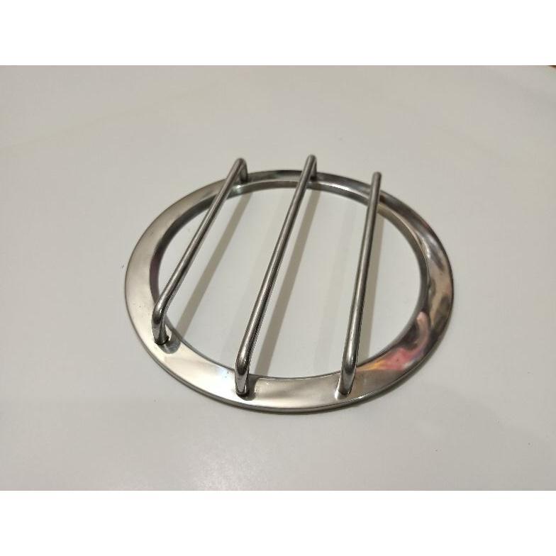 gril speaker 6,5 inch tutup speaker 6,5 inch aluminium