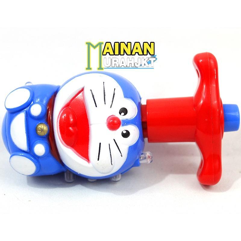 Mainan Anak Gangsing Karakter Lampu Led + Music Gangsing Berkarakter Flashing