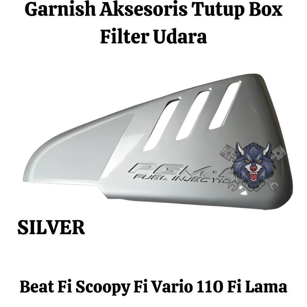 Aksesoris Garnish Tutup Box Filter Udara Beat Fi Scoopy Fi Vario 110 Fi Lama All Warna