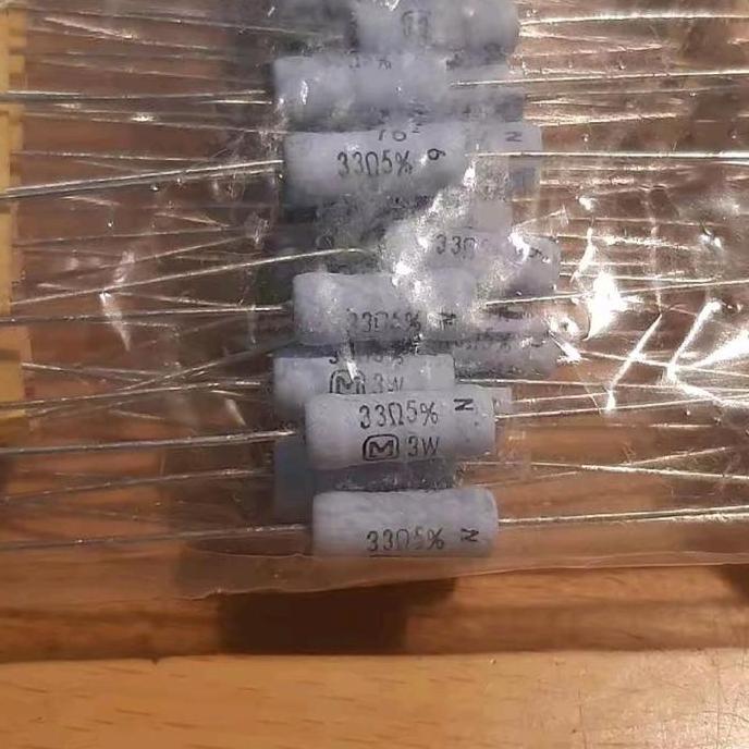 RESISTOR 33R 33OHM 33 OHM 3WATT 3 WATT MATSUSHITA/PANASONIC BBM27