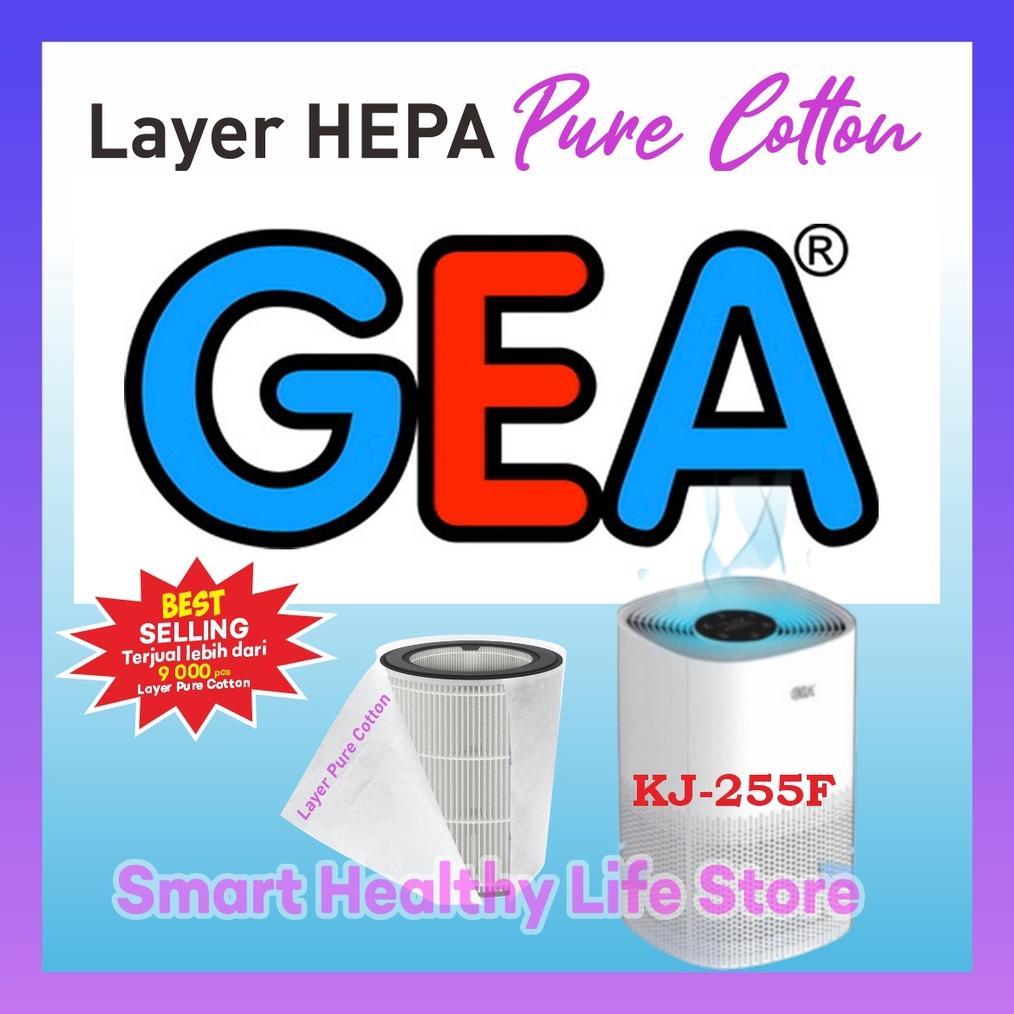NEW DEALS GEA KJ-255F AIR PURIFIER HEPA 13 REPLACEMENT FILTER KJ255F KJ255