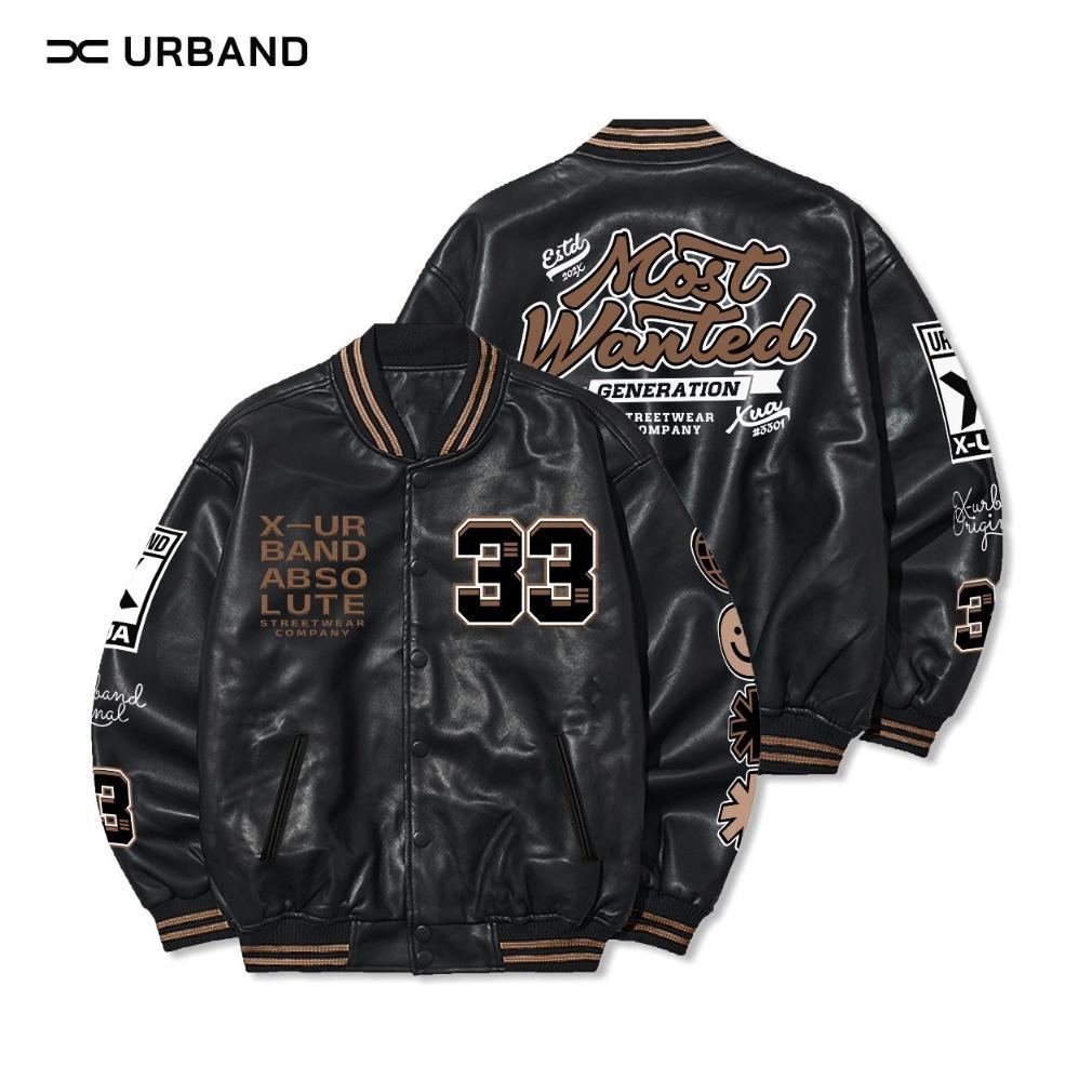 HOT DEALS X Urband Absolute Jaket Varsity Leather Sintetis A505