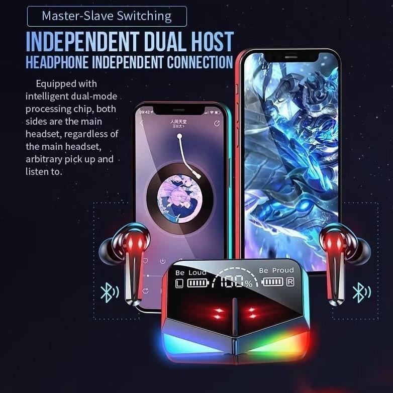 Big Sale Alita Headset Bluetooth 5.3 Super Hifi Bass Wirelles Tws + Power Bank 5000Mah With Led Disp