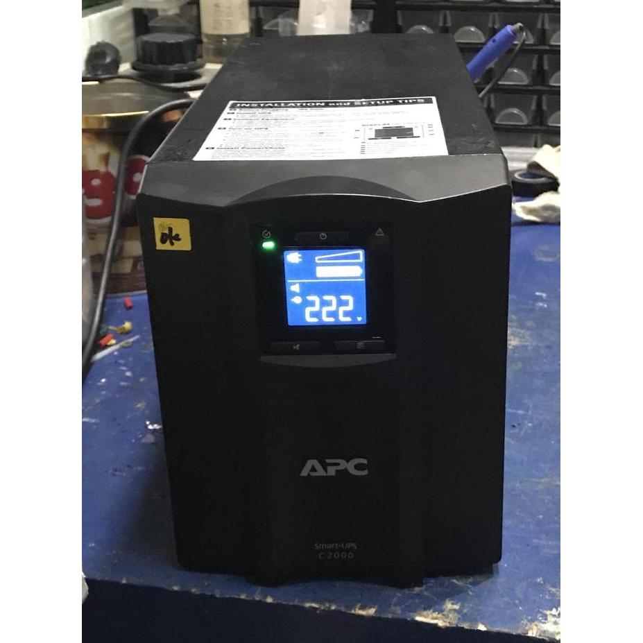 Ups Modif Apc 2000Va Digital display