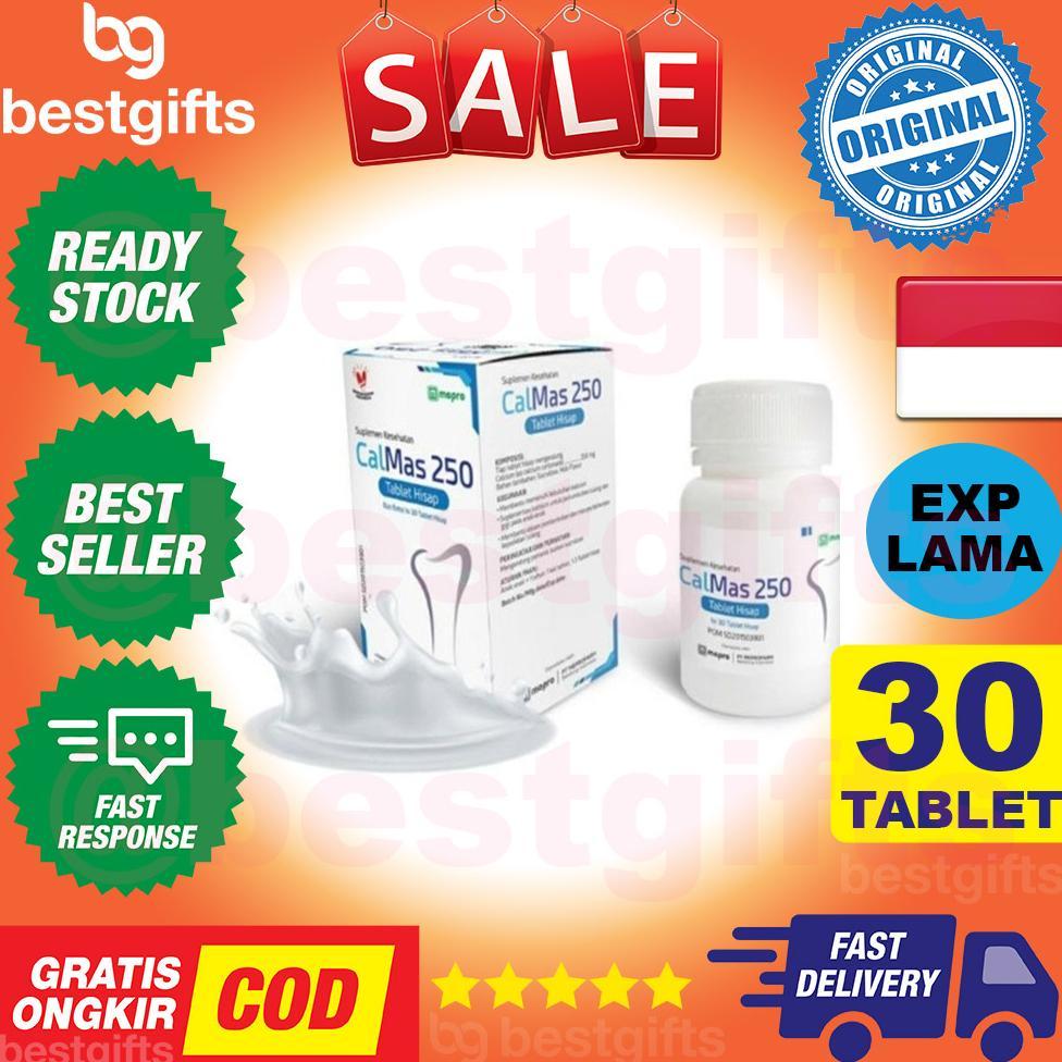 Calmas Cal Mas Suplemen Kesehatan Kalsium Peninggi Badan 30 Tablet Hisap
