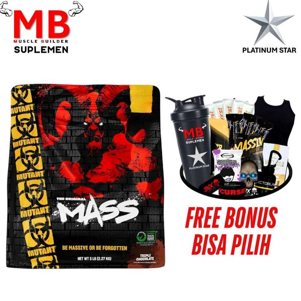 Mutant Mass 5 Lbs Pro Gainer 5Lbs 5Lb 15 Lb Protein Gain Weight Masstech Lean N Ans Kingmass King Se
