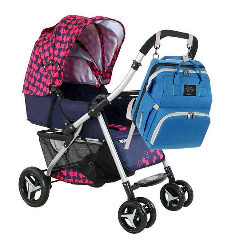 BEST SALE Tas Bayi Ransel Multifungsi Tempat Tidur Bayi / Ransel Bayi / Tas Diapers Bag / Tas Bayi K