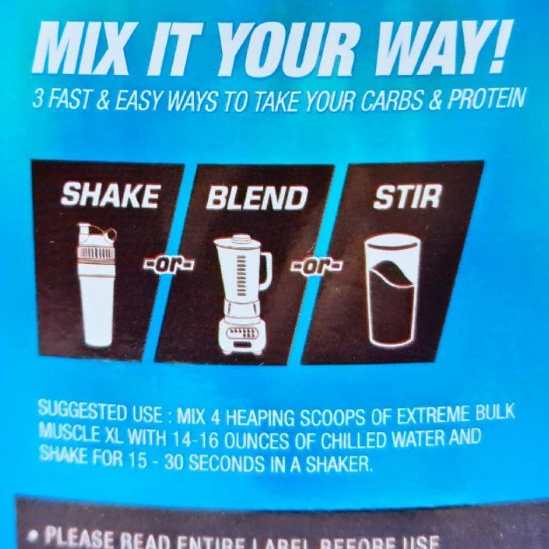 Bpi Bulk Muscle Xl 10,43 Lbs Lean Mass Protein Gainer Bulking Clean Gain 10Lbs 10Lb 10 15 Lb 15Lbs 1