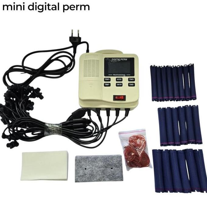 Digital perm / alat perm/ alat digital perm portable / mesin perm rambut / mesin keriting rambut