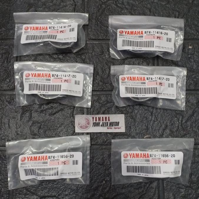 Metal Plane Bearing set Stang Seher Krug as Yamaha X-max Warna Coklat B74-11416-20 |  B74-11417-20 |
