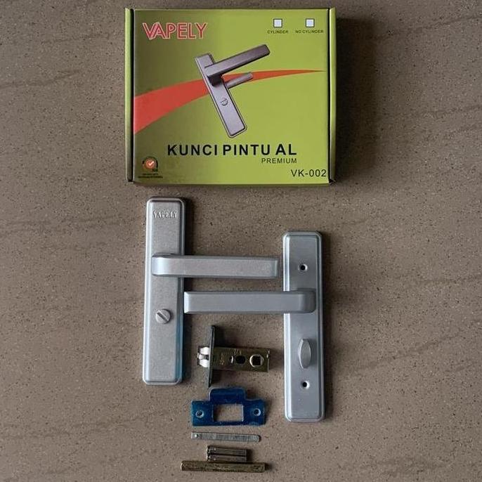 Promo Kunci Pintu Kamar Mandi Alumunium / Handle Pintu Wc Tebal Alumunium / Kunci Toilet Kamar Mandi