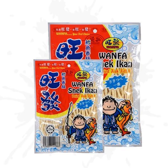 Wanfa Sna Ikan Wanfa Snek Juhi Sna Ikan Malaysia 50G 120G