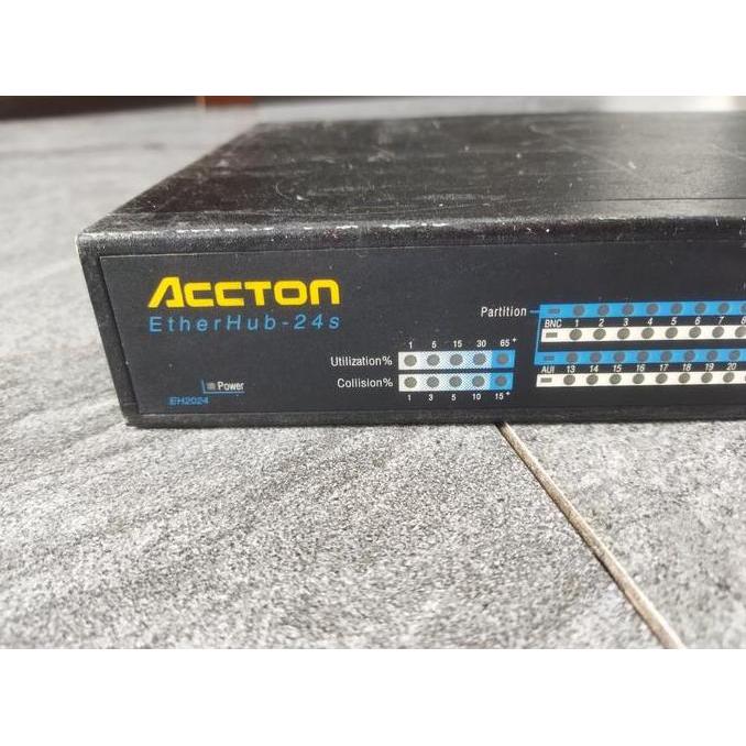 ACCTON Ethernet HUB 24 PORT EtherHub-24s EH2024 Switch