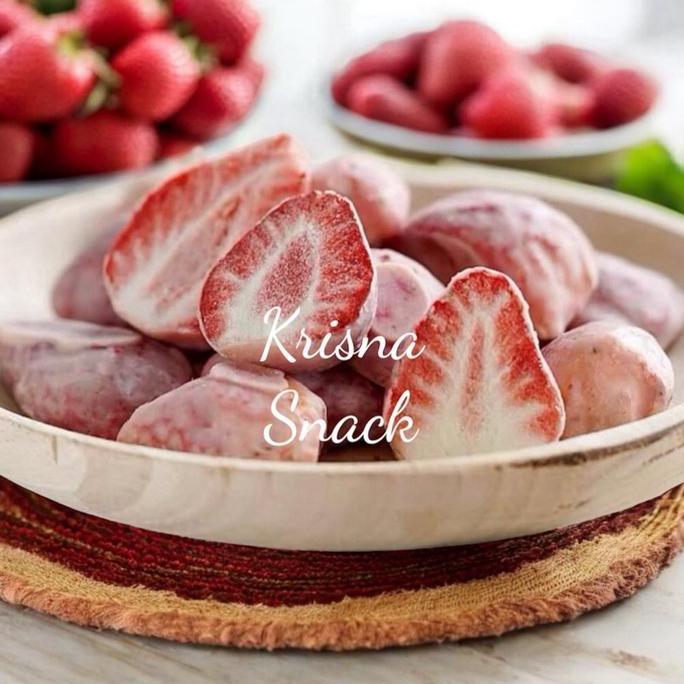 Freeze Dried Strawberry Susu Korea Strawberry Crispy Allshop