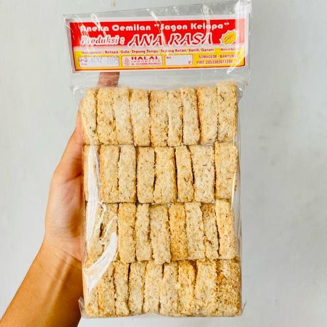 Kue Sagon Kelapa Berat Kurleb 250Gr Jajanan Jadul Oleh Oleh Khas Solo Khas Jogja Kue Sagon Kelapa An