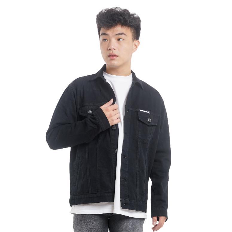 TERBARU Rafen Jaket Jeans Denim Pria Wanita Unisex Original