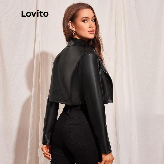 LIFESTYLE Yash - Jaket Kulit Crop Blazer Premium Hijb Terlaris Ootd  Mamba Wanita Realpict keren lea