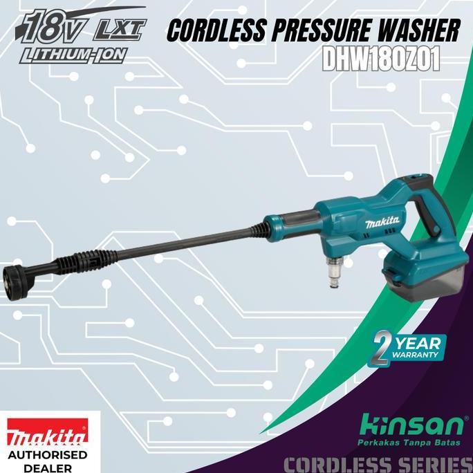 Makita Pressure sher Cordless 18V DHW180Z01 Jet Cleaner Pressure sher DHW 180 Unit Only MAKITA