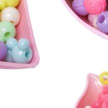Mote Susu / Manik Susu / Manik Pastel / Mote Doff Bahan Akrilik Untuk Kerajinan Diy / Mote Susu Moti