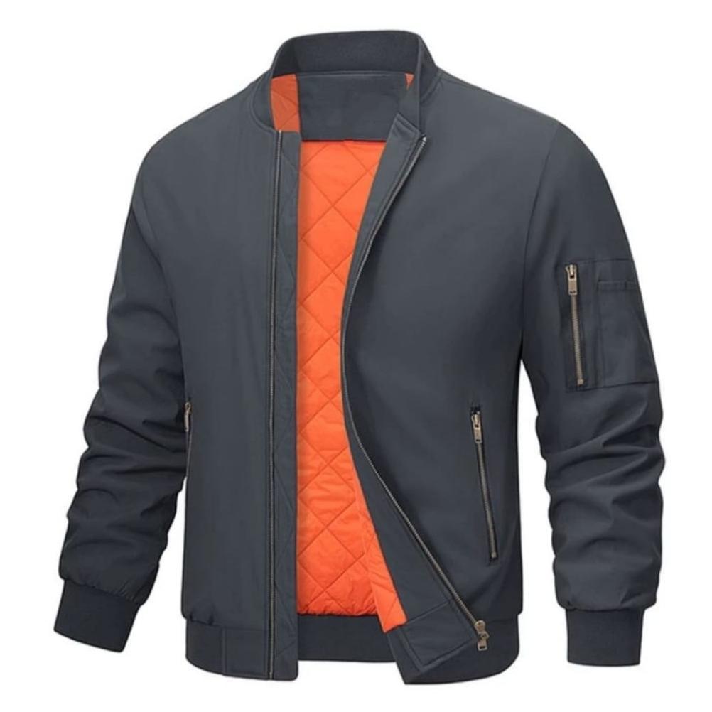 NEW JAKET BOMBER PRIA-JAKET  MENYALA, TEBAL & MODIS