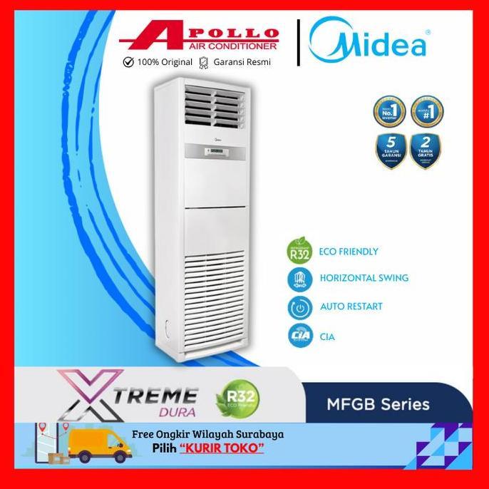 AC MIDEA STANDING FLOOR 3 PK MFGB 24 CRN2