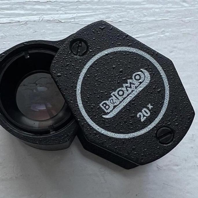TERMURAH - Loupe Belomo 20x / kekeran loupe / Loop belomo 20x original