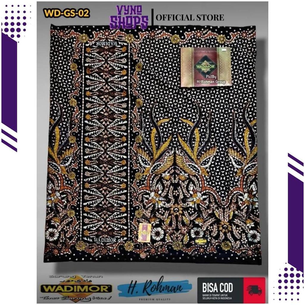 Wadimor Master Batik | WADIMOR MERCERIZED MASTER QUALITY MOTIF BATIK GUS | Sarung Tenun Pria Motif B