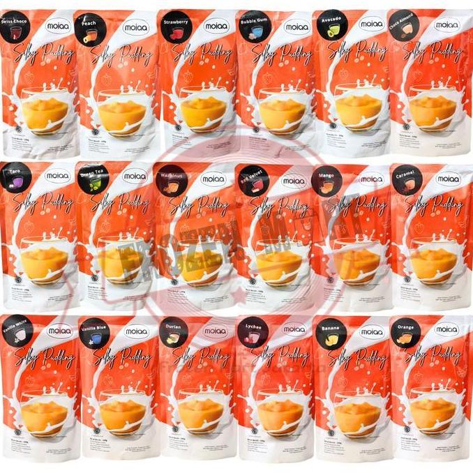 Disc- Moiaa Silky Pudding / Puding Sutra / Puding Susu Premium 100Gr