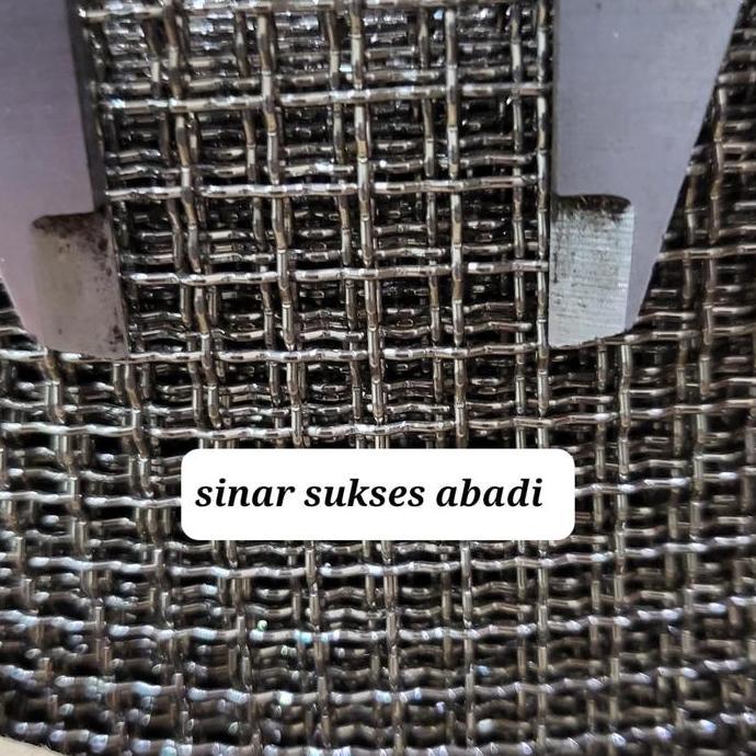 kesihhcelula- wire mesh sus 304, mesh 5 x kawat 0.73 mm ( lubang 4.35 mm ) Diskon
