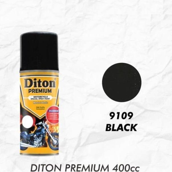 Pit- Pilok Pilox Diton Rna Black / Hitam Glossy (9109) 400Cc