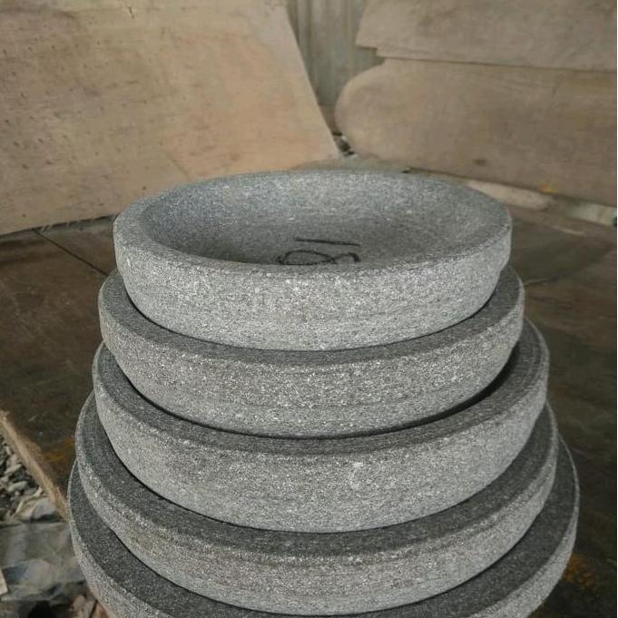Cobek Batu Asli Ukuran 30cm/Cobek Besar 100% Batu Asli Termurah - Mesin Kitchenware TD