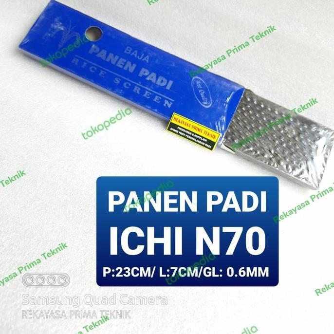 Buruan serbu] N70 PANEN PADI SARINGAN SARANGAN BAJA NOK BELAH KASAR POLES ICHI N 70